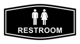 Signs ByLITA Fancy Unisex Restroom Sign