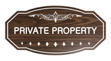 Victorian Private Property Sign