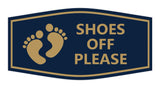 Signs ByLITA Fancy Shoes Off Please Remove Sign