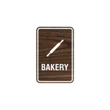 Portrait Round Bakery Sign