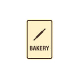 Portrait Round Bakery Sign