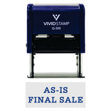 AS-IS FINAL SALE Self-Inking Office Rubber Stamp