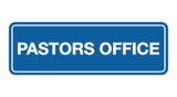 Signs ByLITA Standard Pastors Office Sign