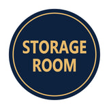 Signs ByLITA Circle Storage Room Sign