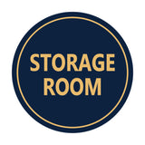 Signs ByLITA Circle Storage Room Sign