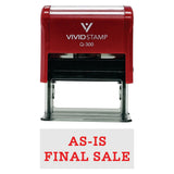 AS-IS FINAL SALE Self-Inking Office Rubber Stamp