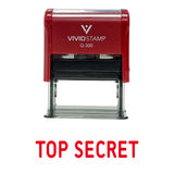 TOP SECRET Self Inking Rubber Stamp