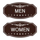 Victorian Men Women Sign Set
