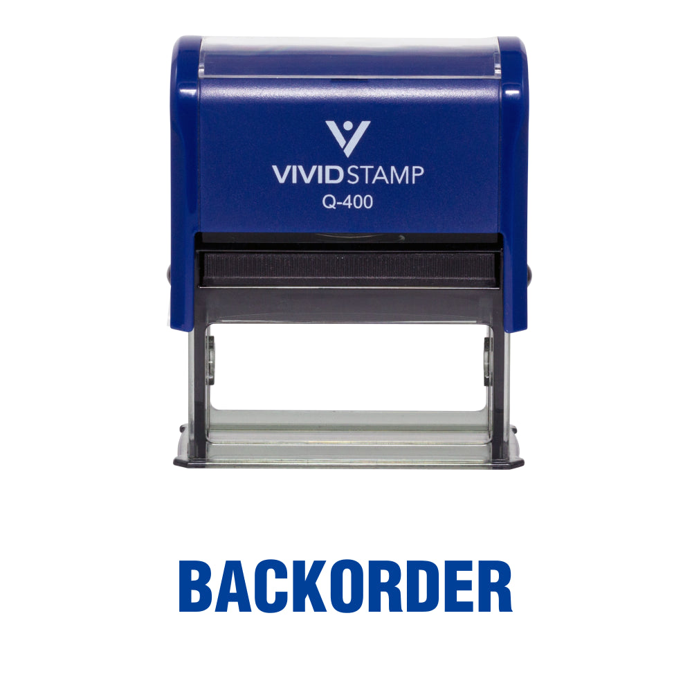 Forward Ruber Stamp Backorder Self Inking Rubber Stamp – Pacific Sign and Stamp