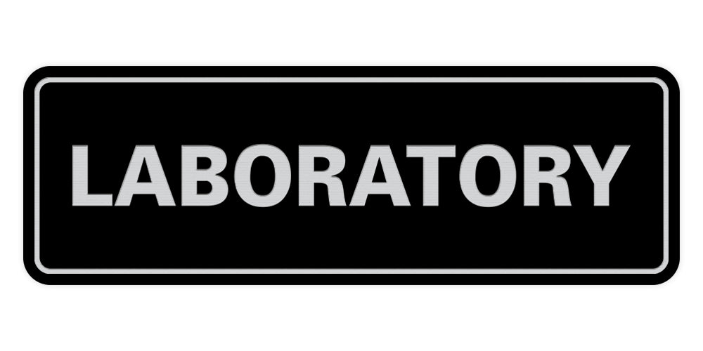 Signs ByLITA Standard Laboratory Sign – Pacific Sign and Stamp