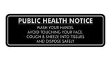 Signs ByLITA Standard Public Health Notice Wash Your Hands Sign