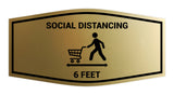 Fancy Social Distancing Sign