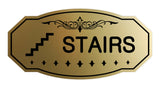 Victorian Stairs Sign