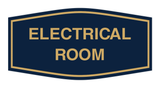 Fancy Electrical Room Sign