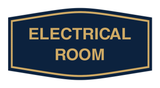 Fancy Electrical Room Sign