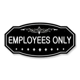 Employees Only Victorian Sign