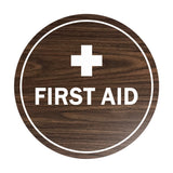 Signs ByLITA Circle First Aid Sign