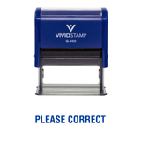 Please Correct Rubber Stamp