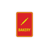 Portrait Round Bakery Sign