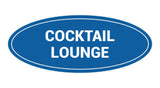 Signs ByLITA Oval Cocktail Lounge Sign