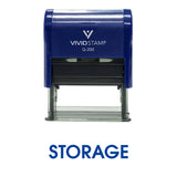 Storage Self Inking Rubber Stamp