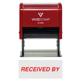 Received By Self-Inking Office Rubber Stamp