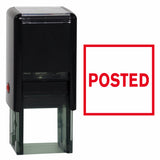 Square POSTED Self Inking Rubber Stamp