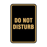 Portrait Round Do Not Disturb Sign