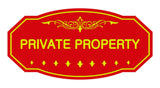 Victorian Private Property Sign