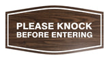 Signs ByLITA Fancy Please Knock Before Entering Sign
