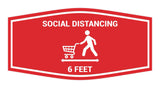 Fancy Social Distancing Sign