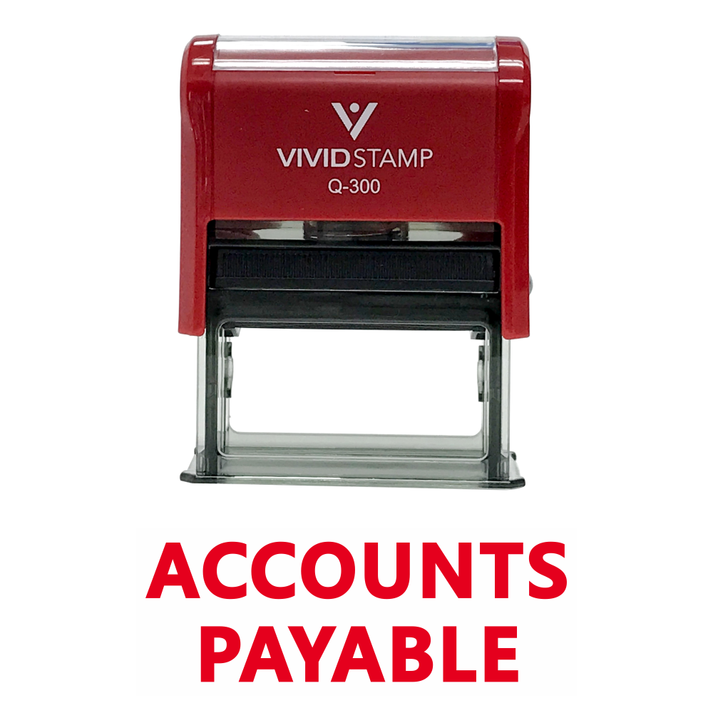 Accounts Payable Self Inking Rubber Stamp