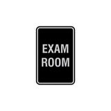 Portrait Round Exam Room Sign