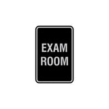 Portrait Round Exam Room Sign