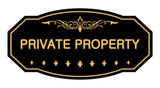 Victorian Private Property Sign