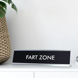 FART ZONE Novelty Desk Sign