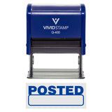 Basic Posted Self-Inking Office Rubber Stamp
