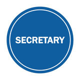 Signs ByLITA Circle Secretary Sign