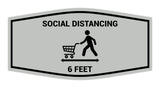 Fancy Social Distancing Sign