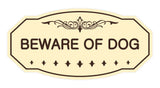 Victorian Beware Of Dog Sign
