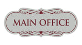 Designer Main Office Sign