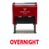 Overnight Self Inking Rubber Stamp