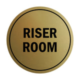 Signs ByLITA Circle Riser Room Sign