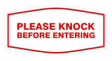 Signs ByLITA Fancy Please Knock Before Entering Sign