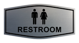 Signs ByLITA Fancy Unisex Restroom Sign