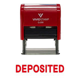 Deposited Self Inking Rubber Stamp