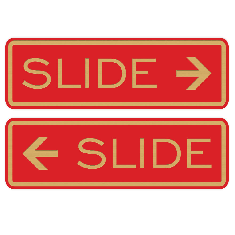 Classic Slide Door Sign