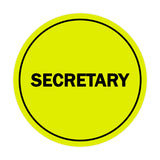 Signs ByLITA Circle Secretary Sign
