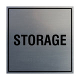 Signs ByLITA Square storage Sign