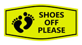 Signs ByLITA Fancy Shoes Off Please Remove Sign